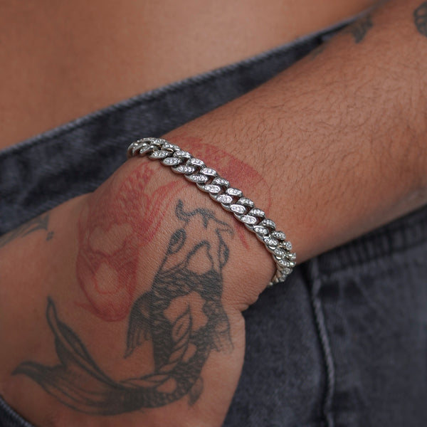 8mm Miami Cuban Bracelet