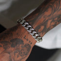 14mm Bandana Cuban Bracelet