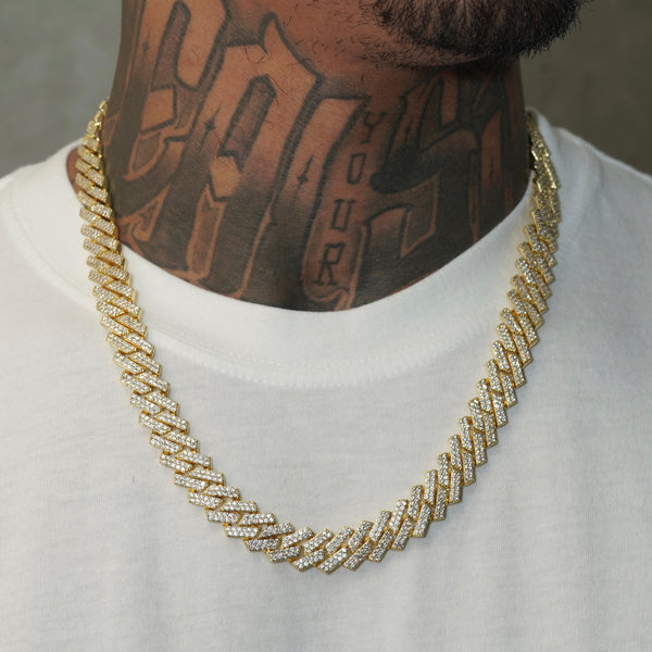 14mm Prong Cuban Chain