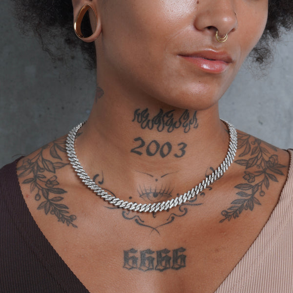 8mm Prong Cuban Chain