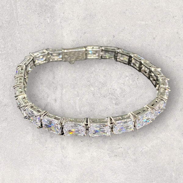 Emerald Cut Tennis Bracelet