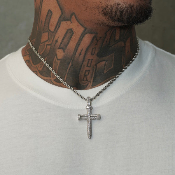 Nail Cross Pendant