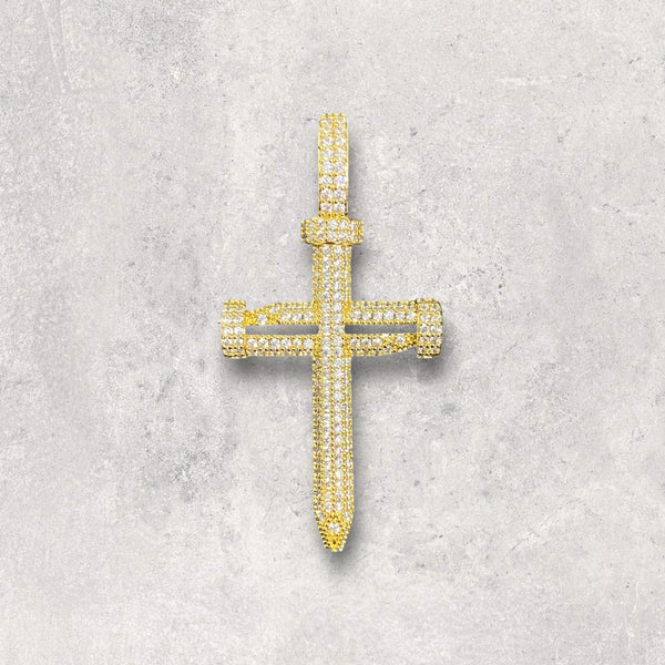 Nail Cross Pendant