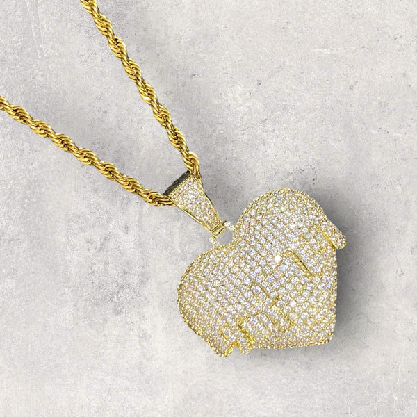 Dripping Heart Pendant