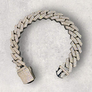 14mm Prong Cuban Bracelet
