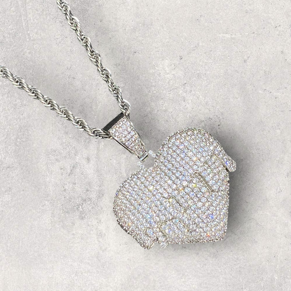 Dripping Heart Pendant