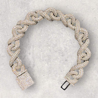 14mm Infinity Link Bracelet